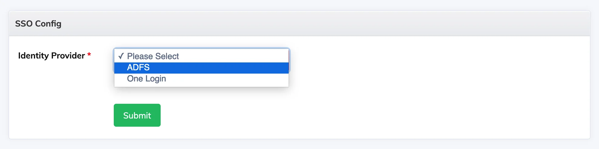 Creating ADFS SSO in AlphaLearn LMS
