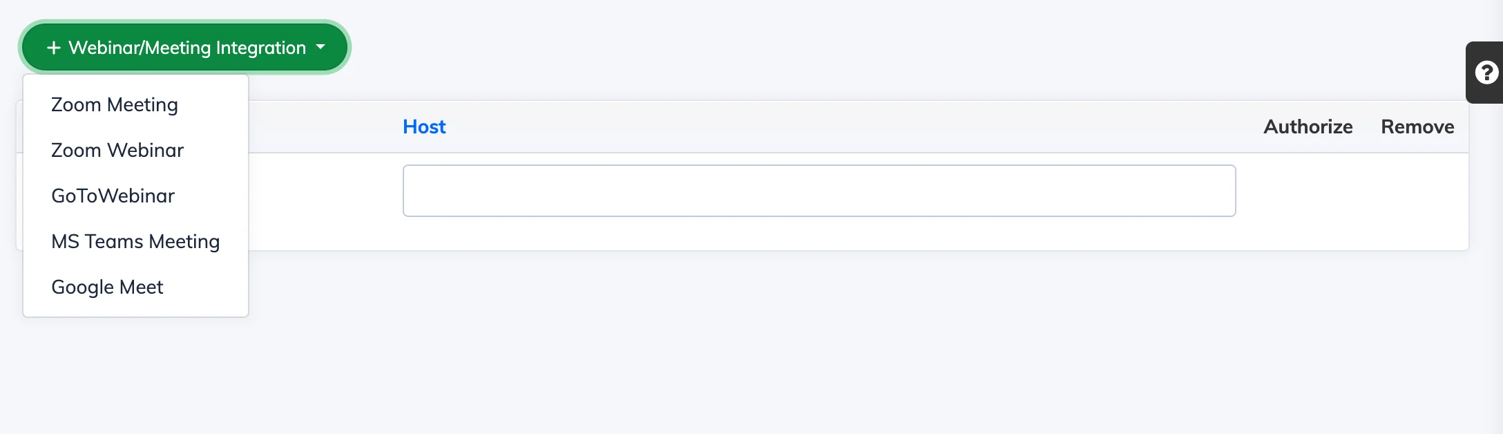 Zoom integration in AlphaLearn LMS