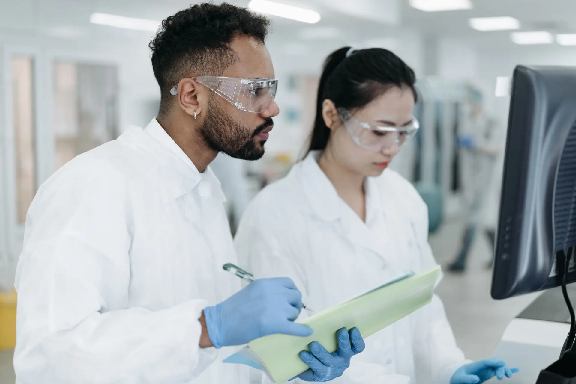 Pharmaceutical LMS showing GMP training compliance matrix