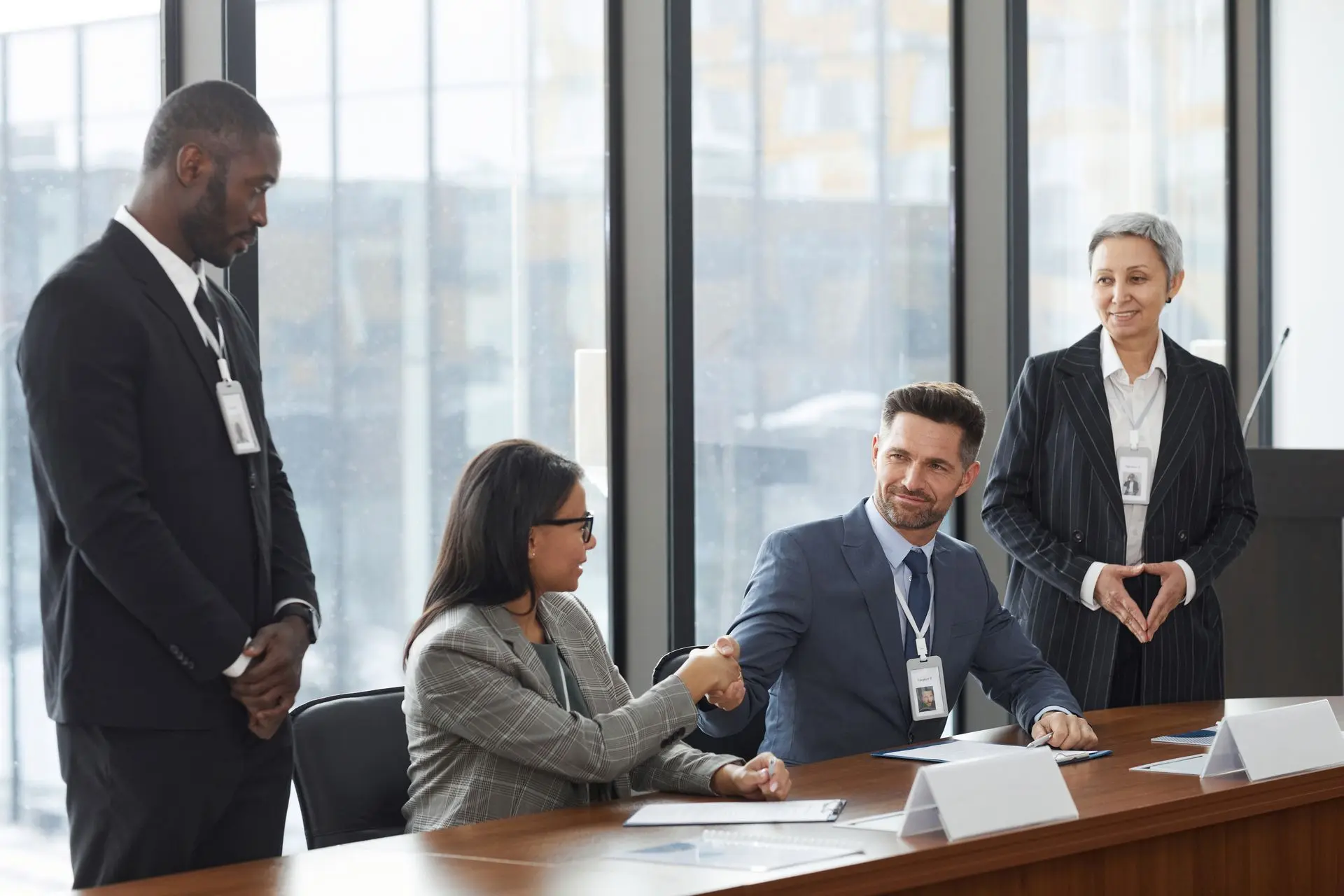 New hire completing role-based onboarding training on AlphaLearn