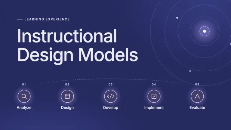 Instructional Design Models: ADDIE, SAM & Bloom’s Taxonomy