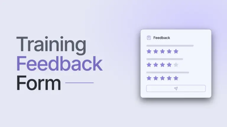 Training Feedback Form: 25 Questions, Format and a Free Template